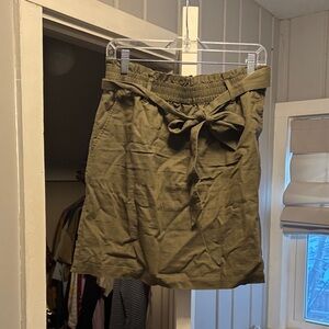 J. Crew Khaki Elastic-Waist Shorts